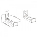 Universal soundbar mount Maclean MC-932