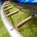 Garden trampoline with a net 450cm