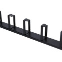 Cable organizer 1U black