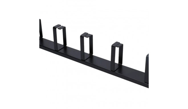 Cable organizer 1U black