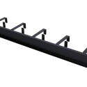 Cable organizer 1U black