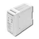 DIN rail power supply 60W, 12V, 5A, Slim