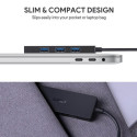 AUKEY CB-C64 HUB USB-C Ultra Slim 4in1 4xUSB 3