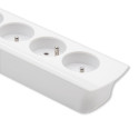 Power strip 5 sockets, 1.8m, White