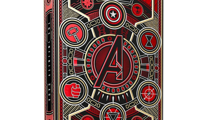 Bicycle mängukaardid Avengers Red Waist