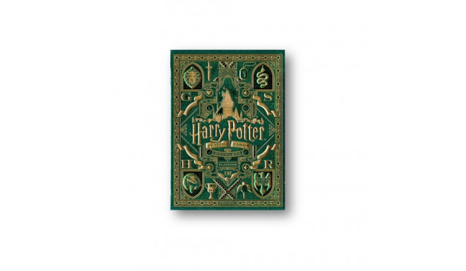 Bicycle playing cards Harry Potter Slytherin, green