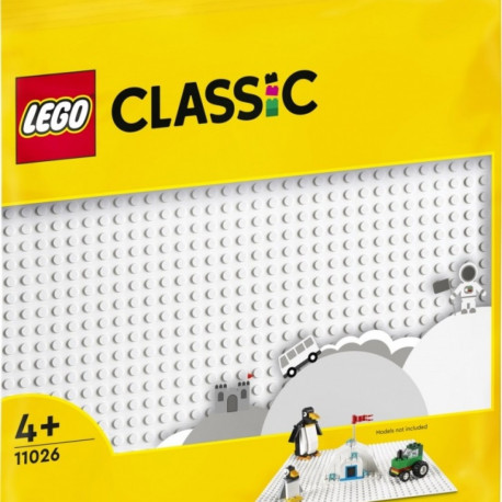 Product Name: LEGO Classic White Baseplate
Set Number: 11026
