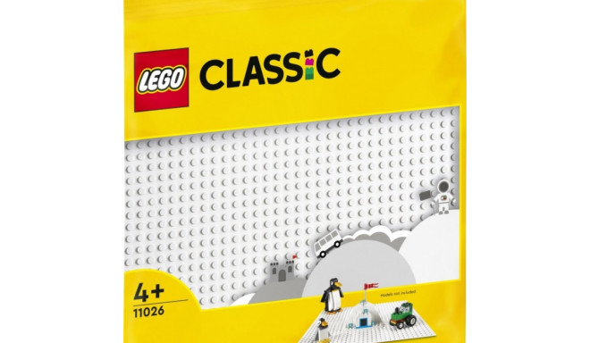 Product Name: LEGO Classic White Baseplate
Set Number: 11026
