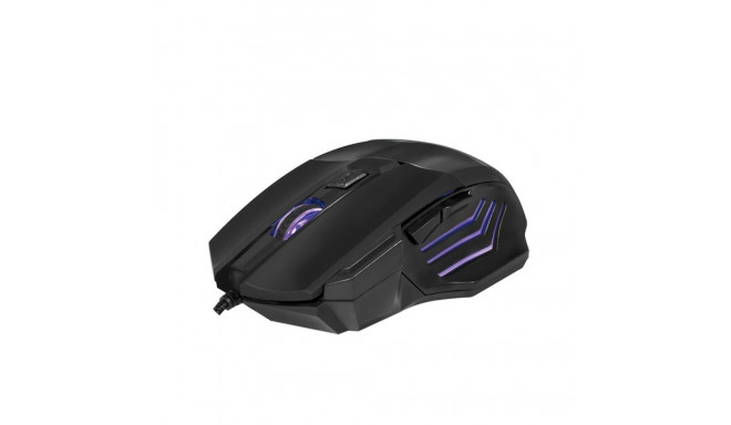 Optical USB gaming mouse 2400 dpi, black