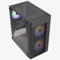 Aerocool computer case Hexform TG FRGB USB 3.0 Mini Tower black