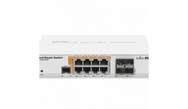 MikroTik Switch 8xGbE 4 xSFP PoE CRS112-8P-4S-I