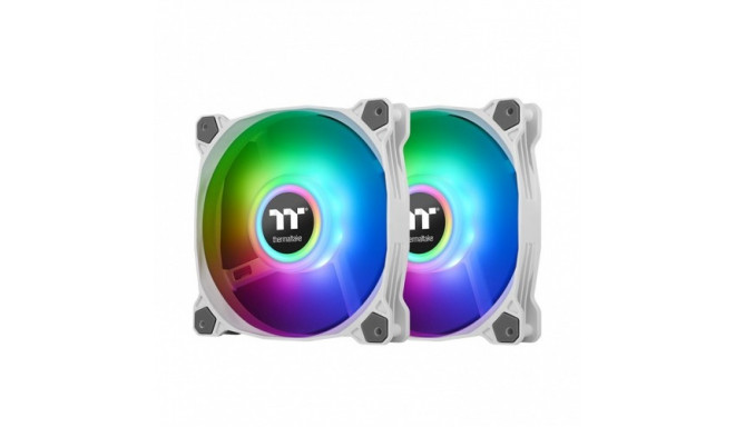 Fan Pure Duo 12 ARGB Sync Radiator Fan 2 Pack White Fan