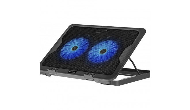 The NS-503 Cooling Pad is a laptop accessory designed to prevent overheating and im