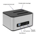 Docking station 2xHDD/SSD, USB 3.0