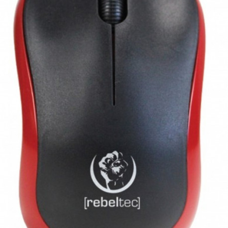 Wireless optical mouse METEOR red