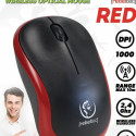 Rebeltec wireless mouse Rebeltec Meteor, red