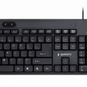 Keyboard and mouse set black