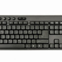 Keyboard and mouse set black