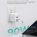 AUKEY PA-B6S White Omni a Mix GaN ultrafast Wal