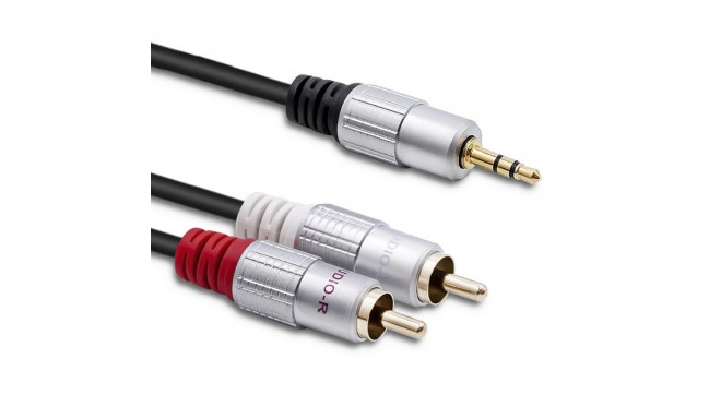 Cable 2xRCA Mini Jack 3.5mm