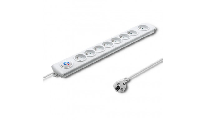 Surge protector 8 sockets, 1.5m