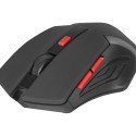 Optical mouse ACCURA MM-275 RF black red