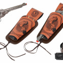 Cowboy set 2 revolvers with holsters Gonher