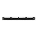 Patch panel RACK 24 ports, cat.5e UTP