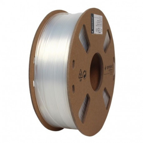 Gembird 3D-printeri niit ABS 1,75mm, läbipaistev