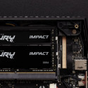 Kingston RAM DDR4 Fury Impact SODIMM 16GB (1x16GB) 3200 CL20