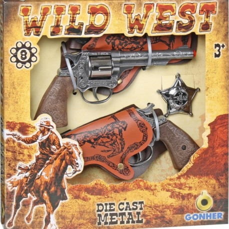 The Cowboy Set 2 by Gonher is a popular toy role-playing kit manufactured by the Sp