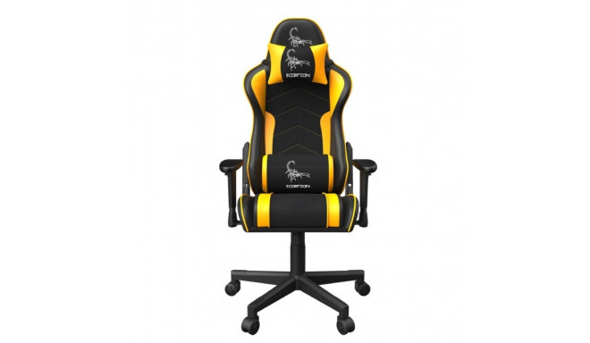 Gaming chair black-yellow