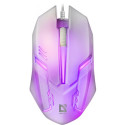 Defender optical mouse Cyber MB560L, white