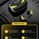 Headphones Bluetooth 5.0 T35 TWS Black