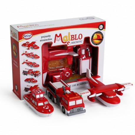 MalBlo Magnetic Fire vehicles