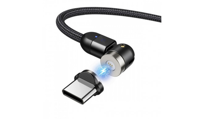 USB magnetic cable 3in1 2m typ C MCE475