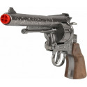 Metal cowboy revolver 12 rounds