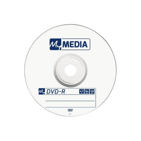 Here are the specifications for the product provided:
*   Media Type: DVD-R (Record