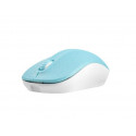 Wireless mouse Toucan blue-white