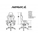 Gaming Chair Fury Avenger XL