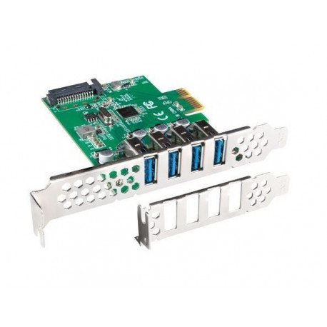 Product Name: PCE-US3-004 PCIe to USB 3.1 Gen 1 Expansion Card
Description: