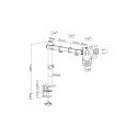 Digitus monitori lauakinnitus DA-90399