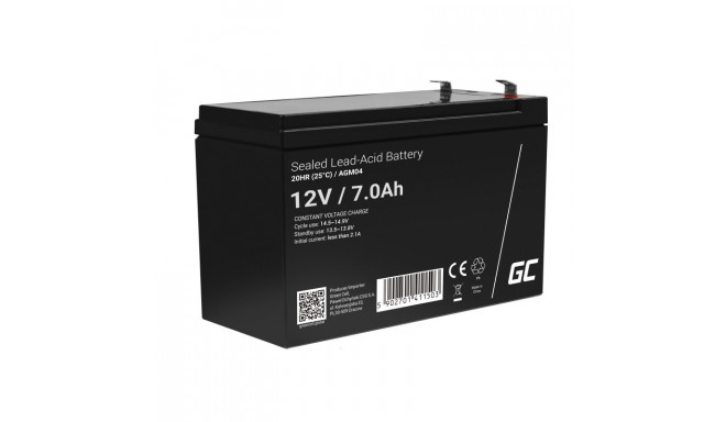 Green Cell battery for UPS AGM 12V 7Ah