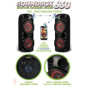 Rebeltec bluetooth karaoke SoundBox 630