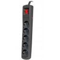 Power strip ARC5 5 m ARC5/15/CZ black