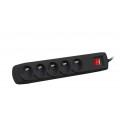 Power strip ARC5 5 m ARC5/15/CZ black