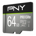 PNY mälukaart microSDXC 64GB (P-SDU64GV31100PRO-GE)