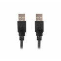 Kabel USB -A M/M 2.0 1.8m czarny