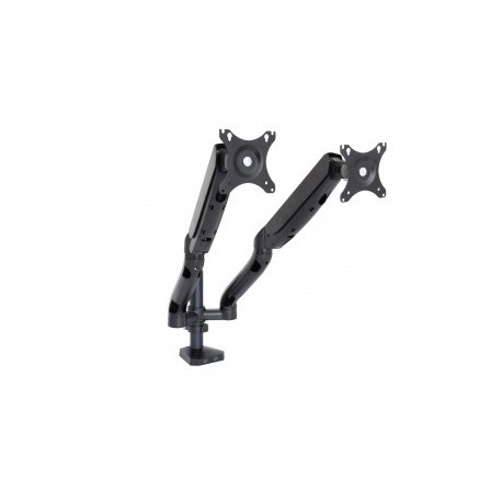 This is a professional Dual Monitor Desk Mount designed to improve ergonomics and s
