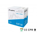 Cable UTP Cat.5E CU 305 m drut grey